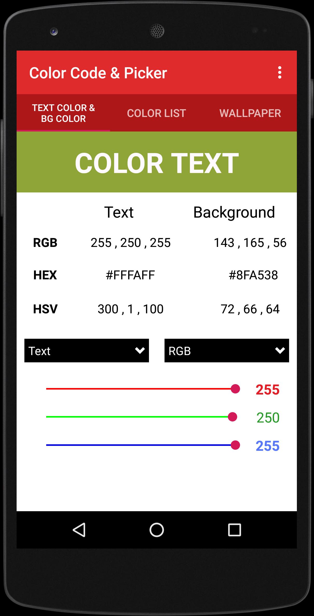 Get Color Code From Image Android