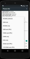 Phone Info SMSC Network Switch captura de pantalla 3
