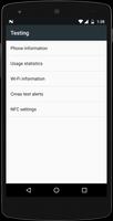 Phone Info SMSC Network Switch screenshot 2