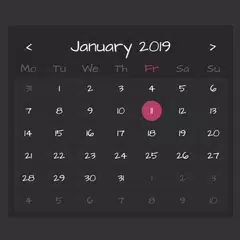 SimpleCal - calendar for Kustom APK 下載