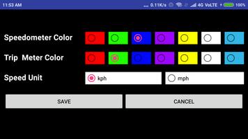 Odometer Tripmeter HUD Head Up Display No Add 截圖 2