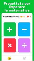 1 Schermata Giochi di Matematica - Impara