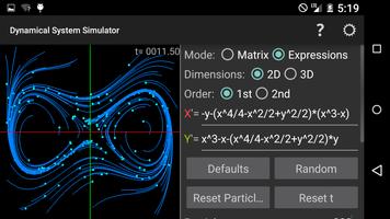 Dynamical System Simulator Plakat