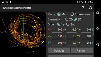 Dynamical System Simulator ภาพหน้าจอ 2