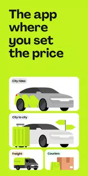 Screenshot 1 for inDrive. Rides with fair fares