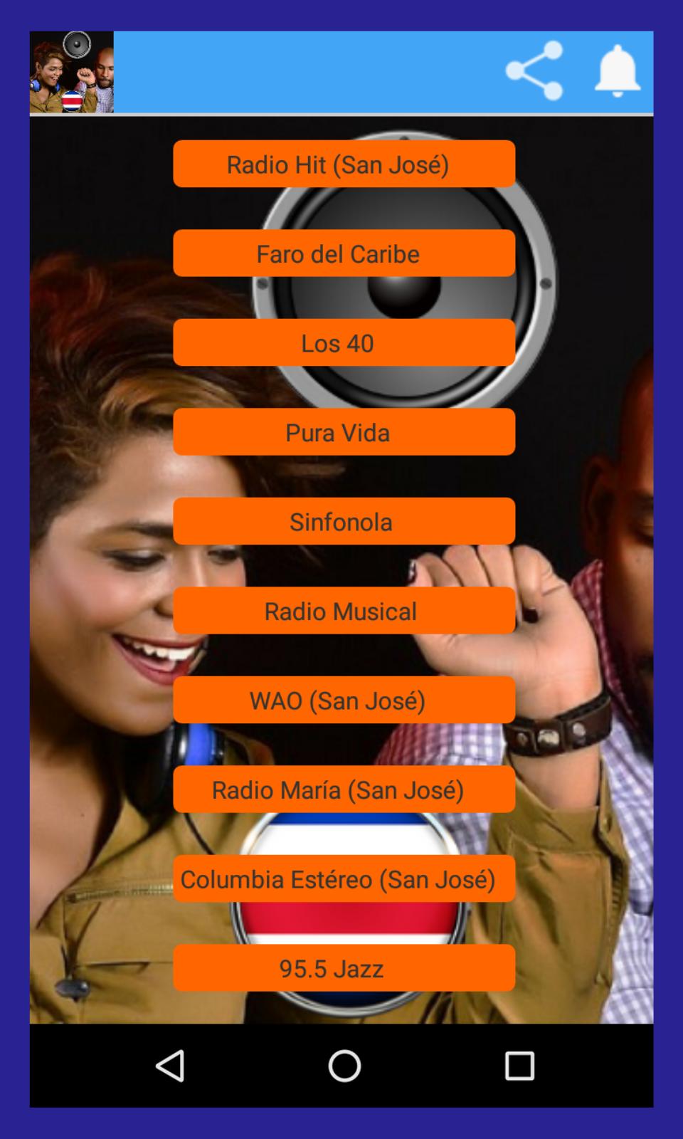 Radio Sinfonola Costa Rica En Vivo para Android - APK Baixar