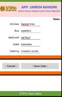 Aplikasi Umroh Mandiri STIFin capture d'écran 3