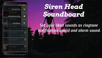 Scary Siren Head  Soundboard - Real Head Ringtones capture d'écran 1