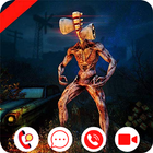 Siren Head Video Call Game ícone