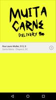 Poster Muita Carne Delivery