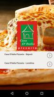 Casa D'Italia Pizzaria plakat