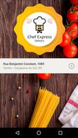 Chef Express Delivery Affiche