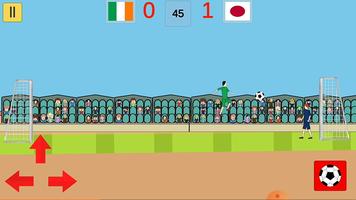 football game : soccer game screenshot 1