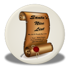 Santa's Nice List App icône