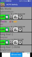 MCPE Backup الملصق