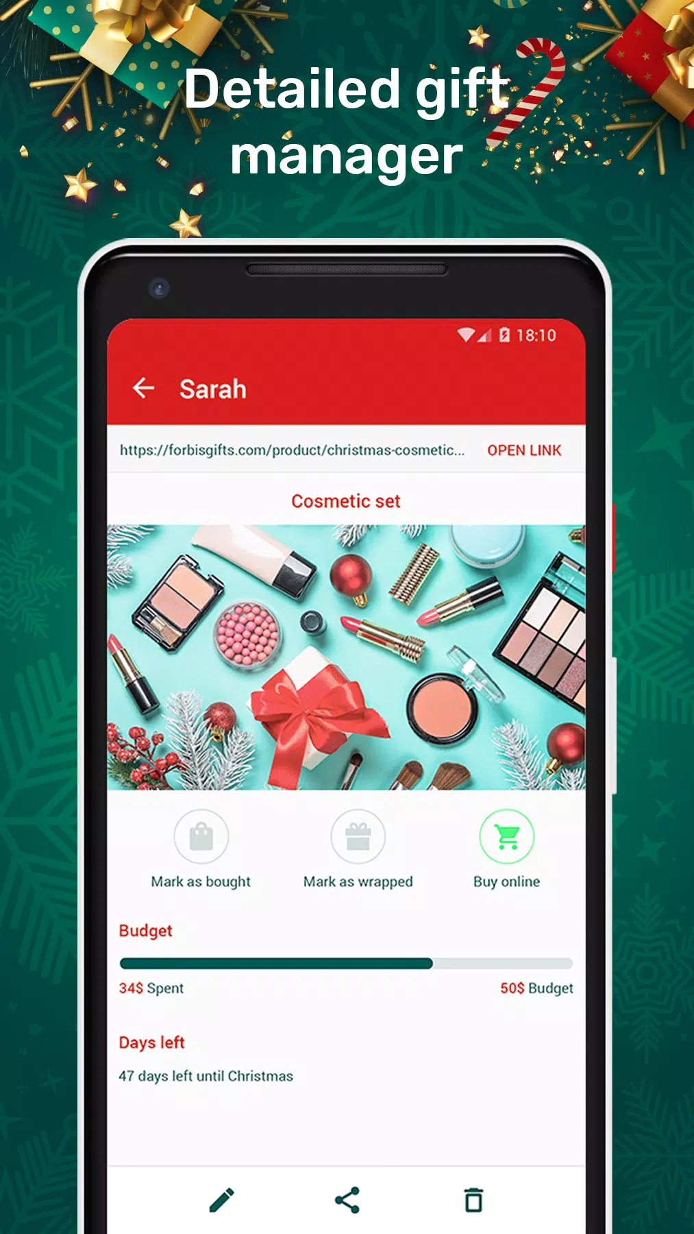 Christmas Gift List App Christmas Gift List App