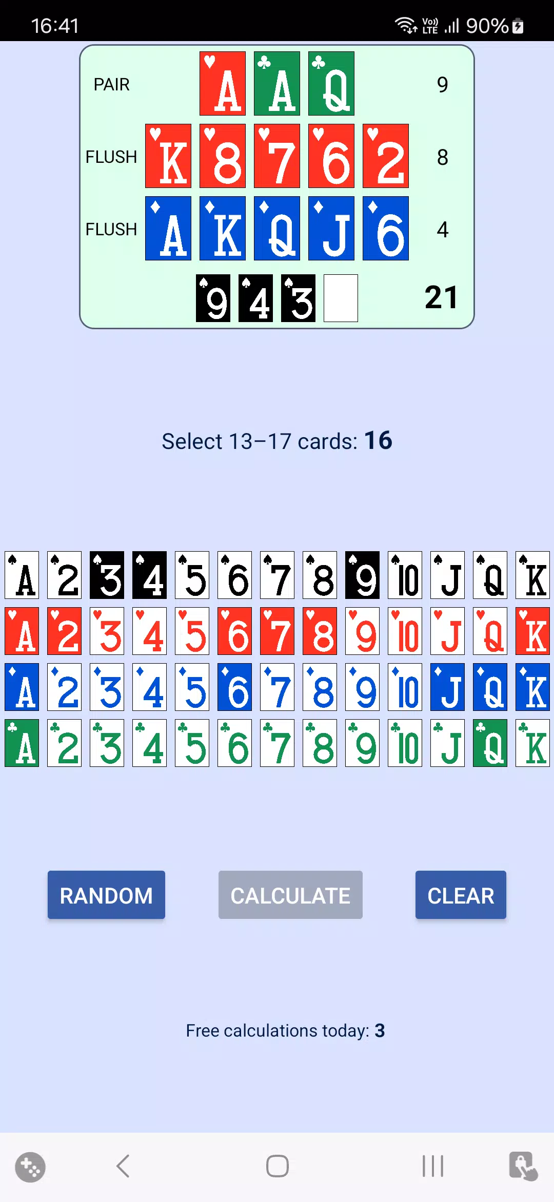 OFC Poker FantasyLand