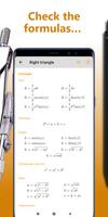 Geometry solver ² pro - homework calculator スクリーンショット 3