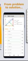 Geometry solver ² lite - calculator اسکرین شاٹ 1