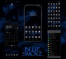 [EMUI 9.1]Blue Smoke Theme पोस्टर