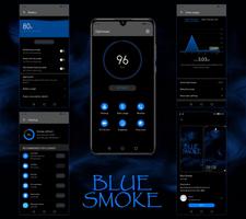 [EMUI 10]Blue Smoke Theme capture d'écran 3