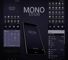 [EMUI 5/8]Mono Blue Theme Affiche