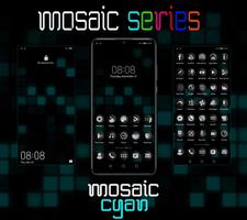[EMUI 9.1]Mosaic Cyan Theme-poster