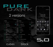 [EMUI5/8/9]PureDark 5.0 Theme 海報
