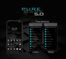 [EMUI 10]Pure Dark 5.0 Theme 海报