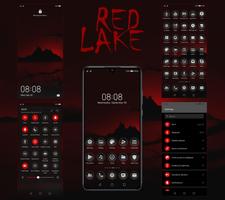 [EMUI 10]Red Lake Theme Plakat