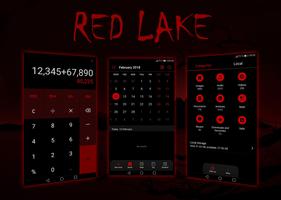 [EMUI5/8/9]RedLake Theme скриншот 2