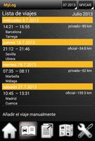 MyLog captura de pantalla 2