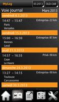 MyLog capture d'écran 2