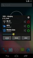Tiny Battery Widget++ ảnh chụp màn hình 1