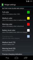 Tiny Battery Widget++ ảnh chụp màn hình 3