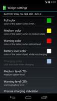 Tiny Battery Widget++ screenshot 3