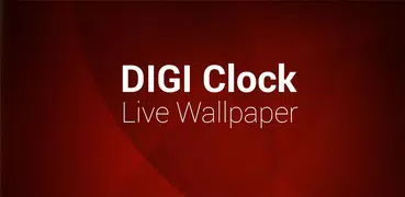 DIGI Clock Live Wallpaper