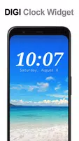 DIGI Clock Widget Plus poster
