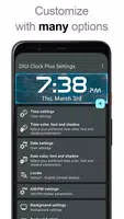DIGI Clock Widget Plus screenshot 2