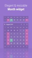 برنامه‌نما Calendar Widget KEY عکس از صفحه