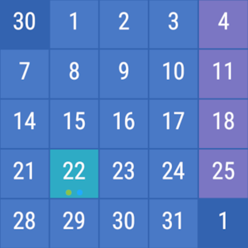 Kalender Widget: Monat/Agenda