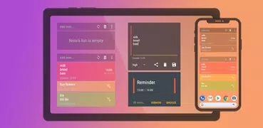 Notes Widget Reminder