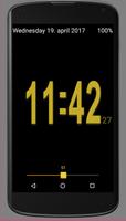 Night Digital Clock Pro penulis hantaran