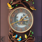 Nice Wood Clock icône