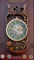 Nice Wood Clock تصوير الشاشة 2