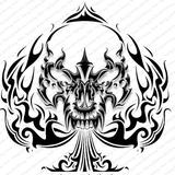 Skulls Tattoo Design Wallpaper 아이콘