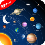 Sky Galaxy Map 3d - Stars Astronomy Education