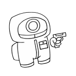 cara menggambar permainan cumi