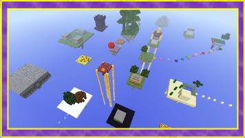 Skyblock maps for mcpe poster