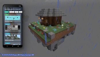 one block mod for minecraft الملصق